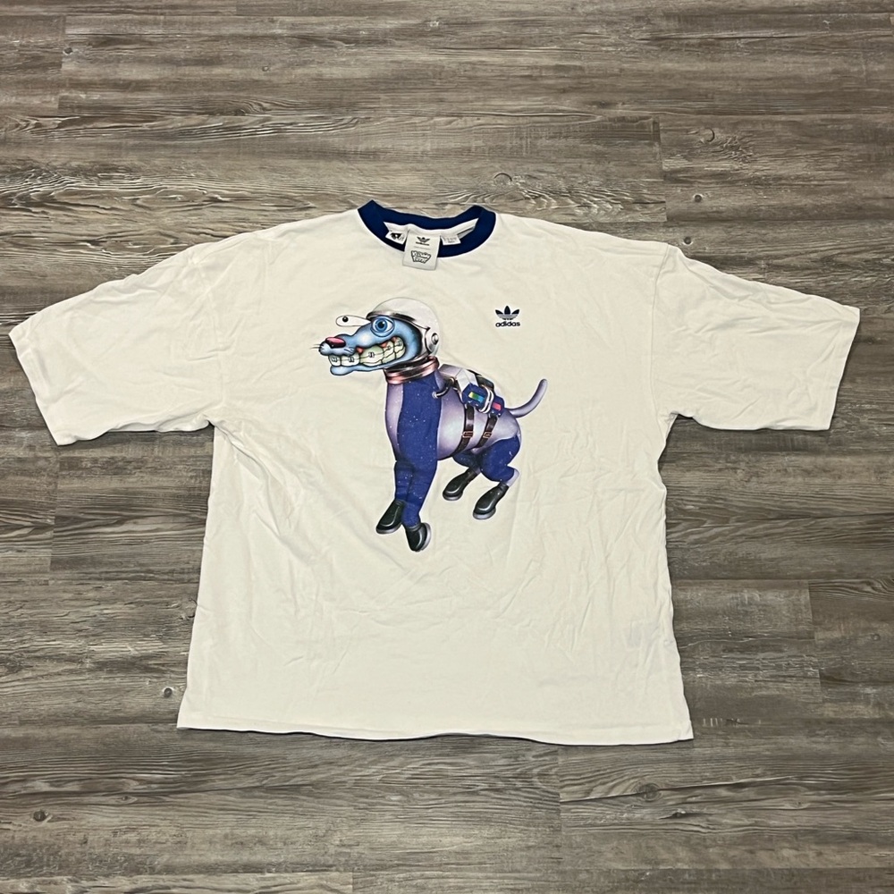 Adidas x Kerwin Frost “Lakeith Space Dog” Tee